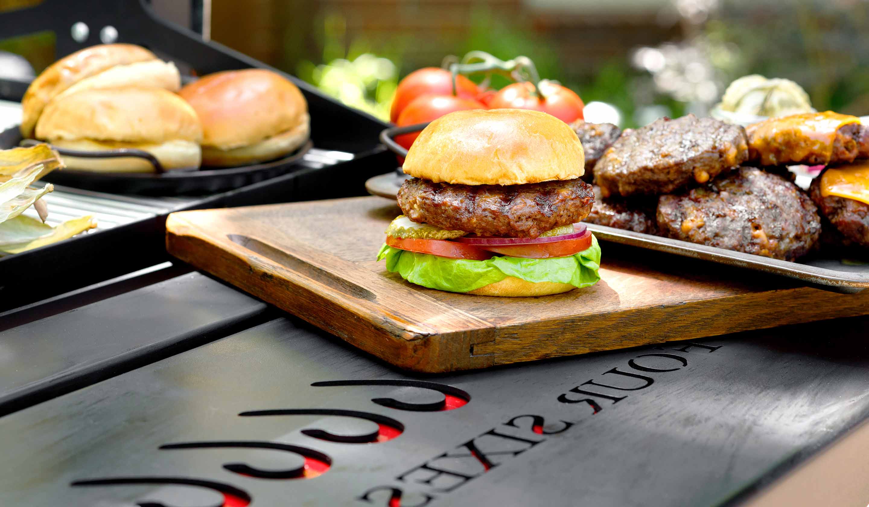 BBQ Bacon American Burger